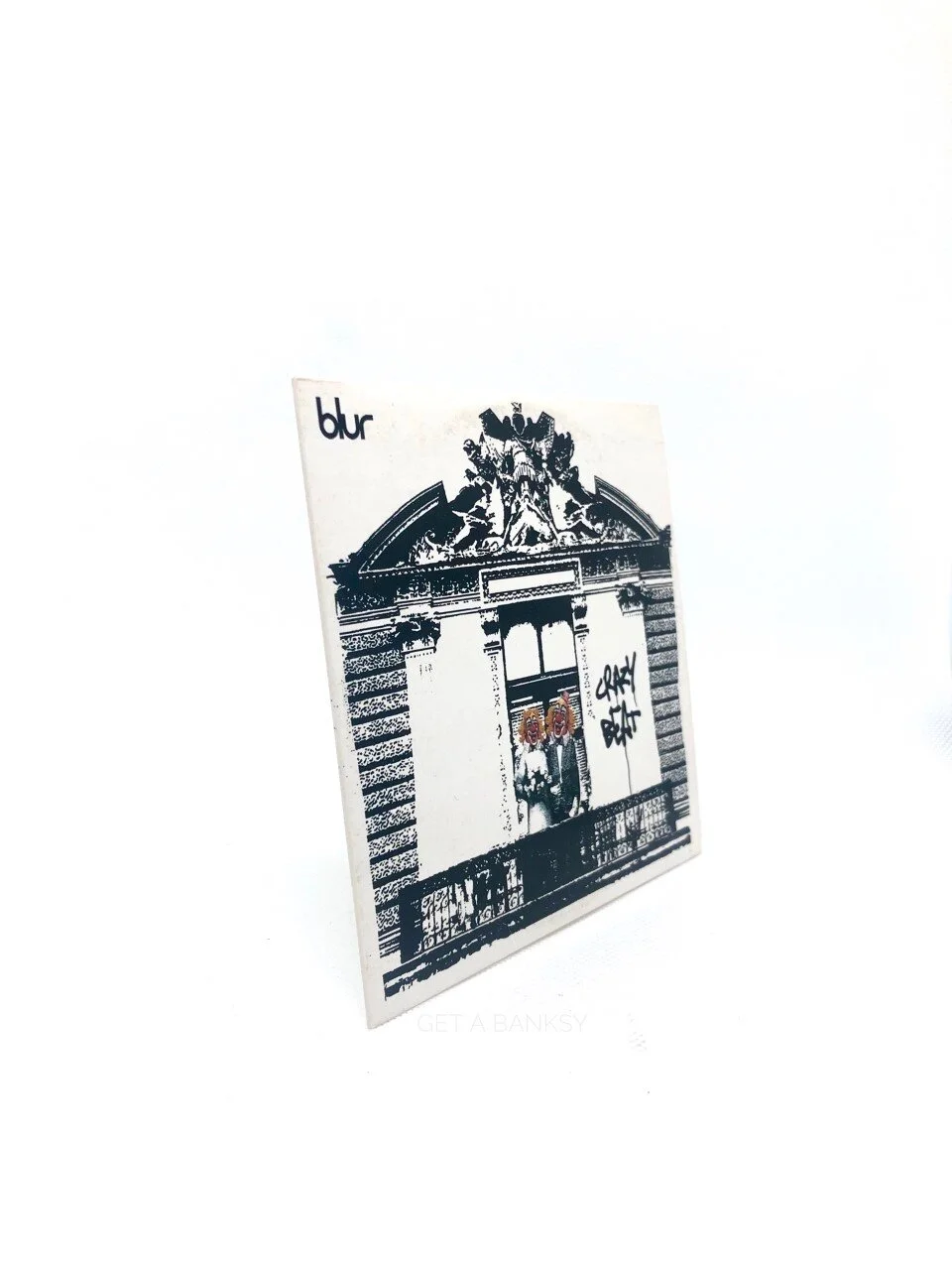 Blur Crazy Beat CD & Promo CD Exclusive Banksy cover art